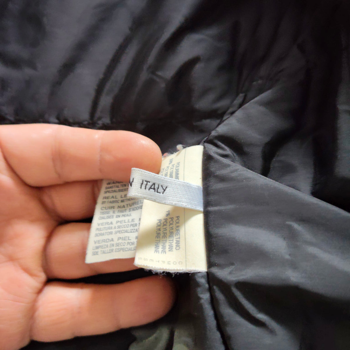 Mabrun Cappotto in Pelle Morbida Uomo Marrone Con Vera Pelliccia di Visone