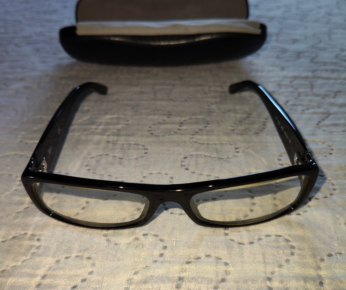 Ray-Ban Occhiali da Vista Neri Lenti Cambiabili