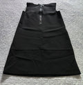 Vestito Benetton Nero Taglia M Con Zip