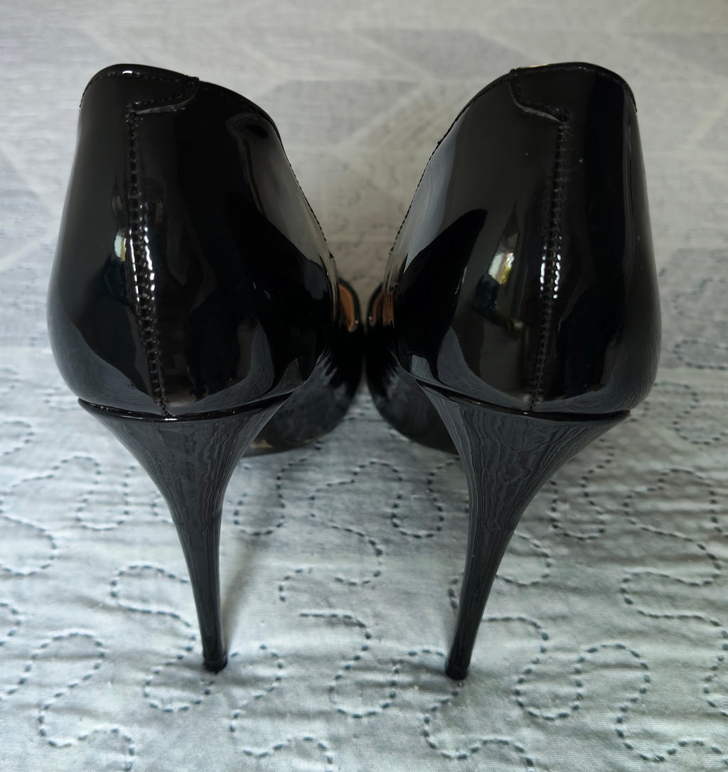 Scarpe Décolleté Fersini Nero Lucido 
Tg 38 Tacco  12